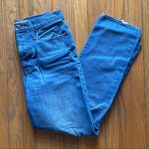 Madewell ‘The Dad Jean’ size 26 WAIST: 29”